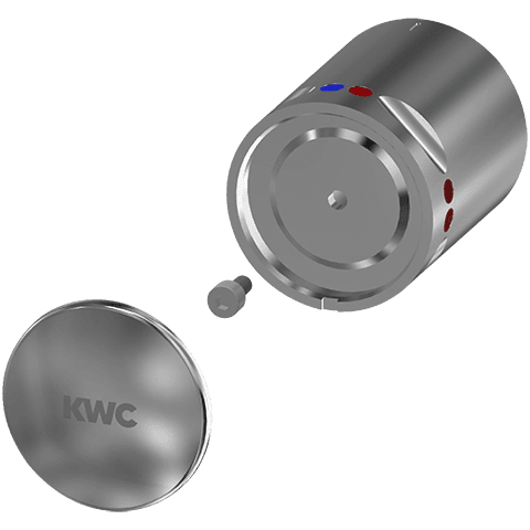 AR Temperaturwahlgriff, Metall, 2000104908