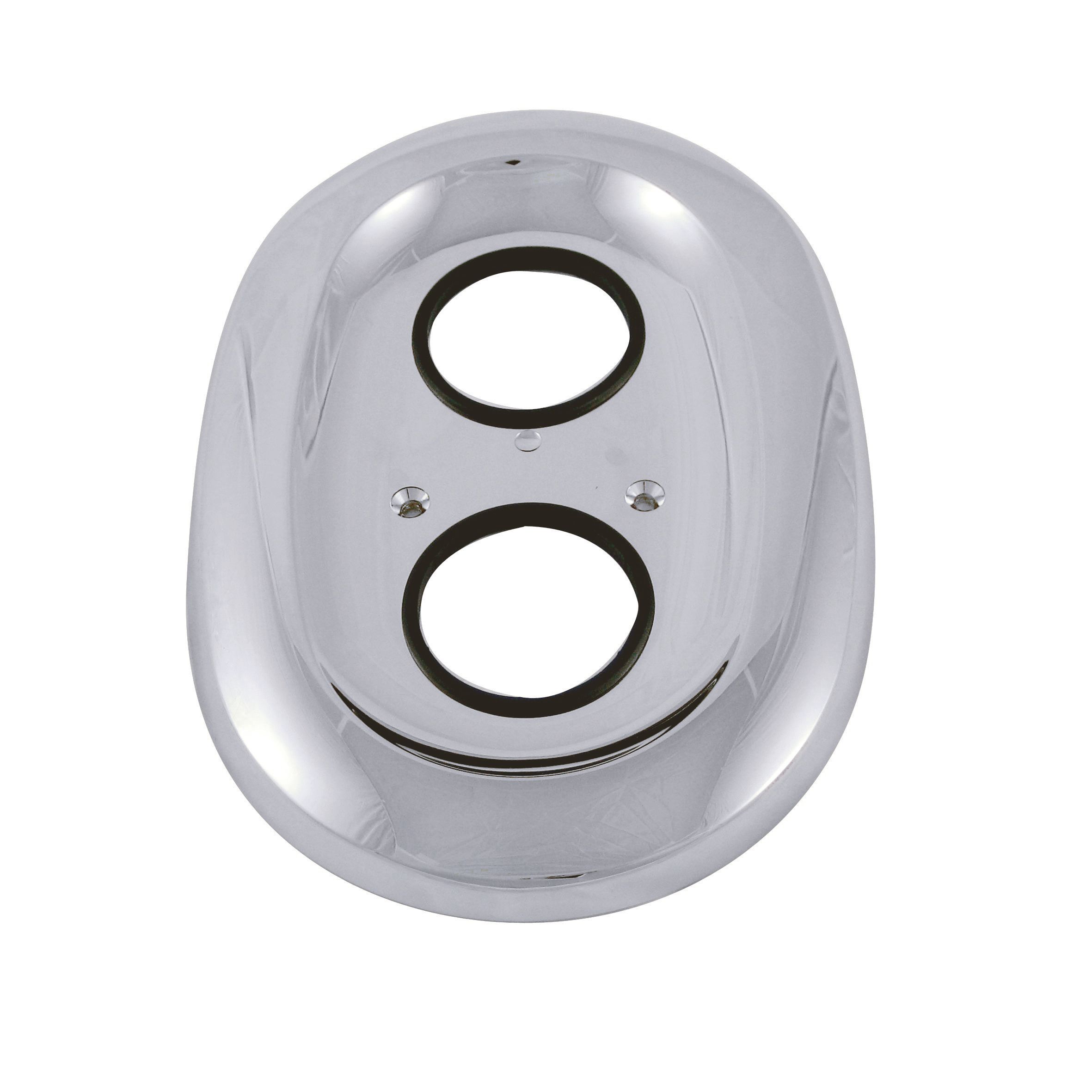 Kludi Rosette verchromt m.Schrauben