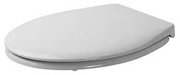 WC-Sitz Bambi mit Deckel weiss Scharniere Edelstahl Duravit