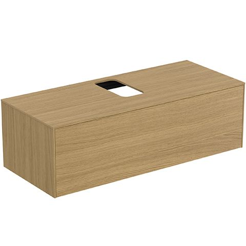 IS Schubladenfront Conca für WTU 1180x356mm Eiche hell