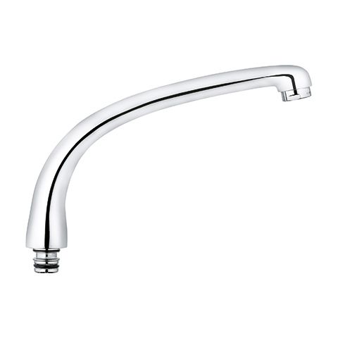 Kludi Gussauslauf HU-Form 200mm m.Madenschraubenbefestigung verchromt