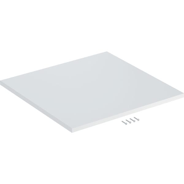 GE Abdeckplatte für iCon Seitenschrank B:45cm, weiß matt