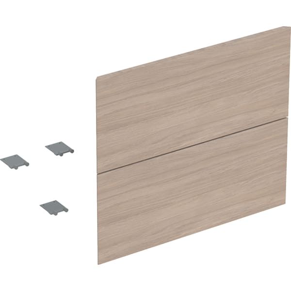 GE Set Schubl.-Frt für ONE US, 2 Schubl. für WT B: 60cm, Eiche