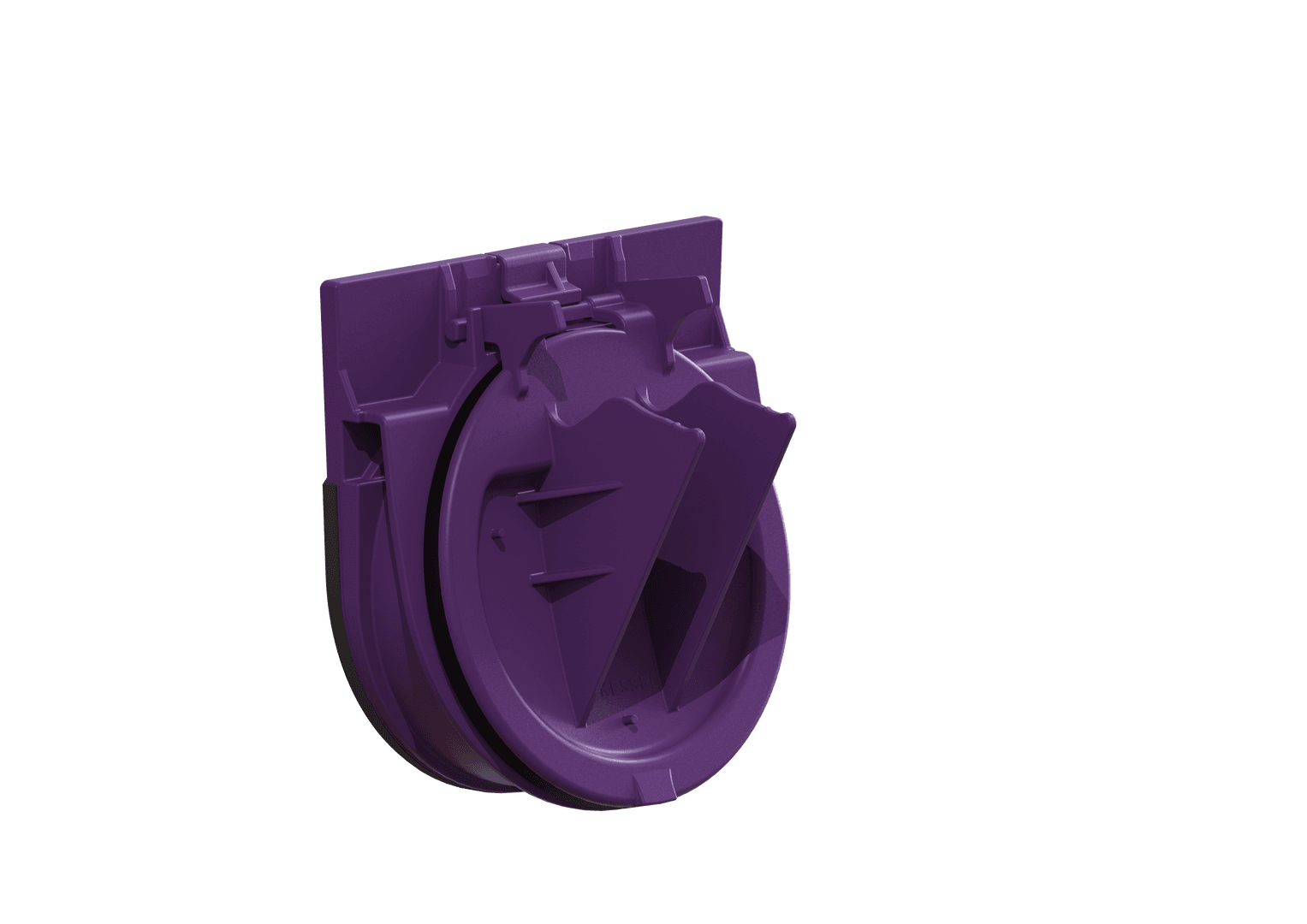 KESSEL-Einschiebeteil mit mechanischer Klappe, Klappenhalter