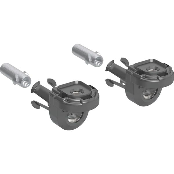 Wandbefestigung verdeckt f. Wand-WC mit EFF3 Befestig., Bajonettantrieb Geberit