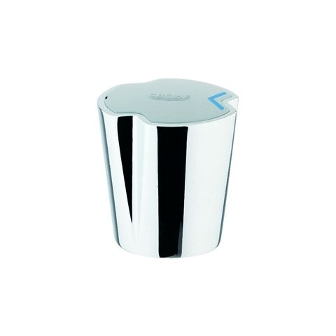 Grohe Metallgriff 1/2" wärmeisoliert verschraubbar Markierung blau