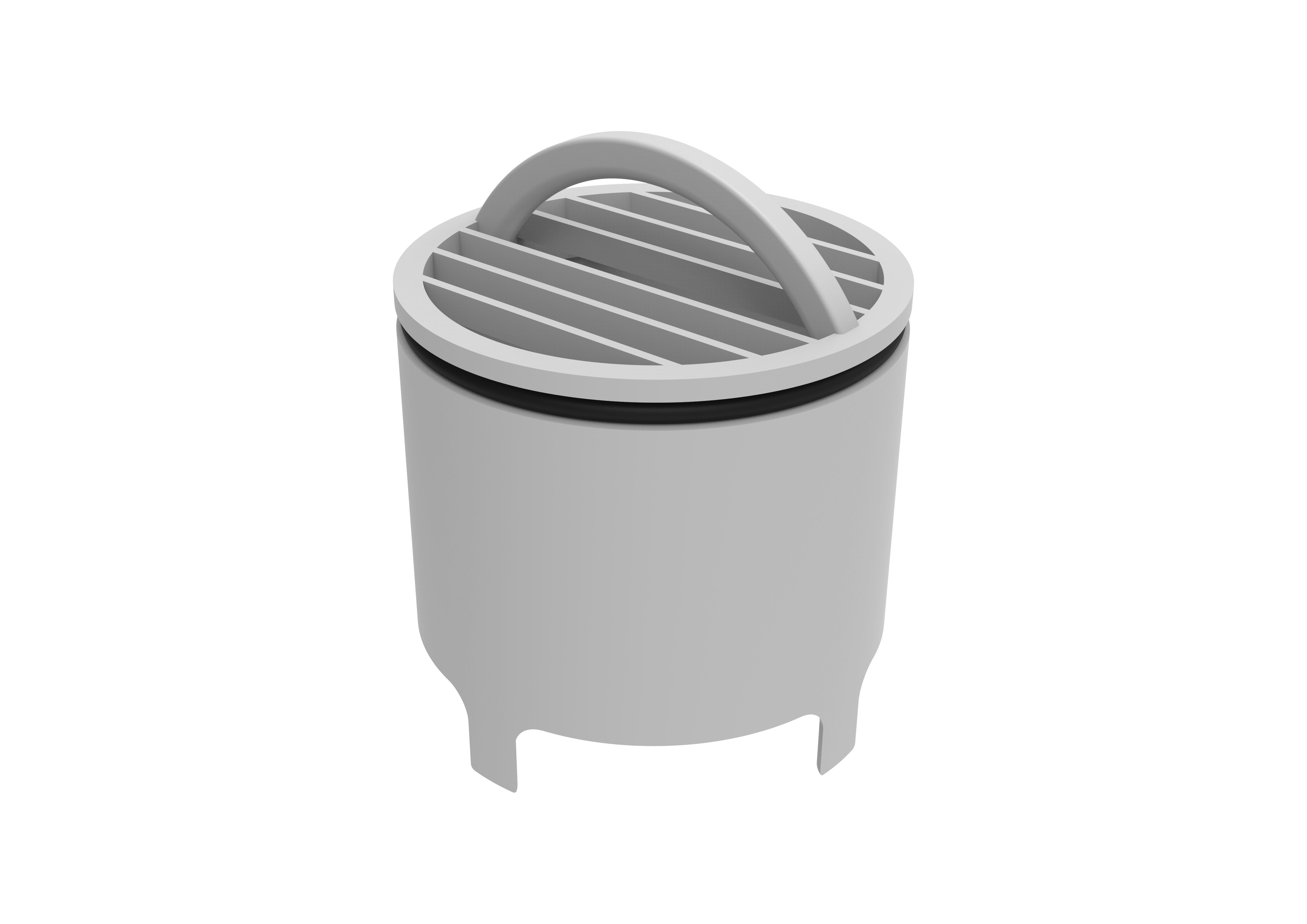 Siphoneinsatz individ.3.0 für Duschrinne VIGOUR flach