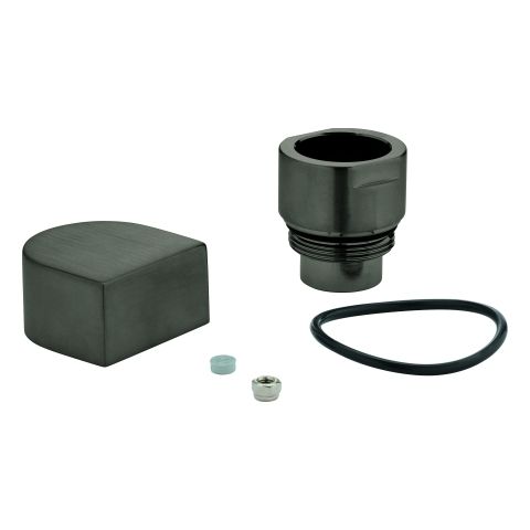 GROHE Umstellknopf 48494 für 3-/4-Loch EH-Wannenkomb. hard graphite gebürstet