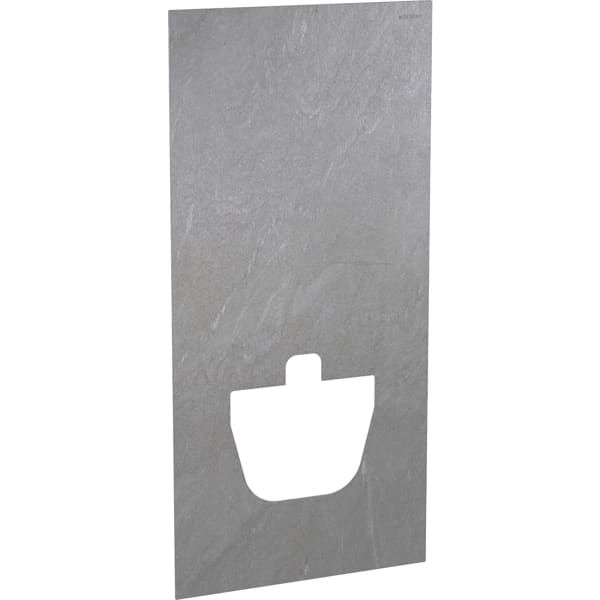 GE Frontverkleidung für Geberit Monolith f. WWC 101cm Schieferoptik 18/23cm