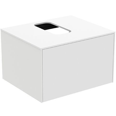 IS Schubladenfront Conca für WTU 580x356mm Weiß