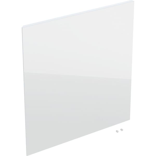 GE Tür f. Hängeschrank quadr., 45x46cm lava / Glas