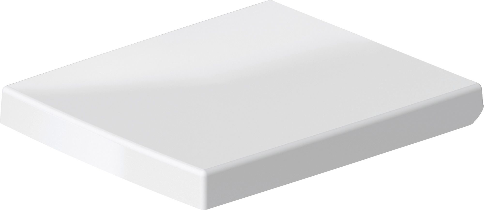 WC-Sitz Vero abnehmbar m.Deckel weiss Scharniere Edelst.m.Absenkautom.Duravit