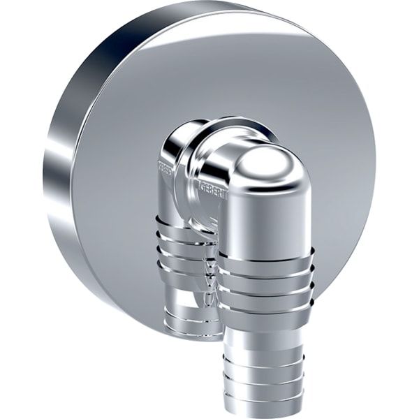 GE Schlauchtülle und Rosette verchromt zu 152.911.21.1