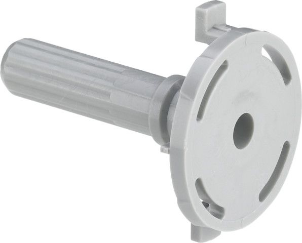 Adapter für Drehrosette Messing 51,5mm Multiplex aus Kunststoff