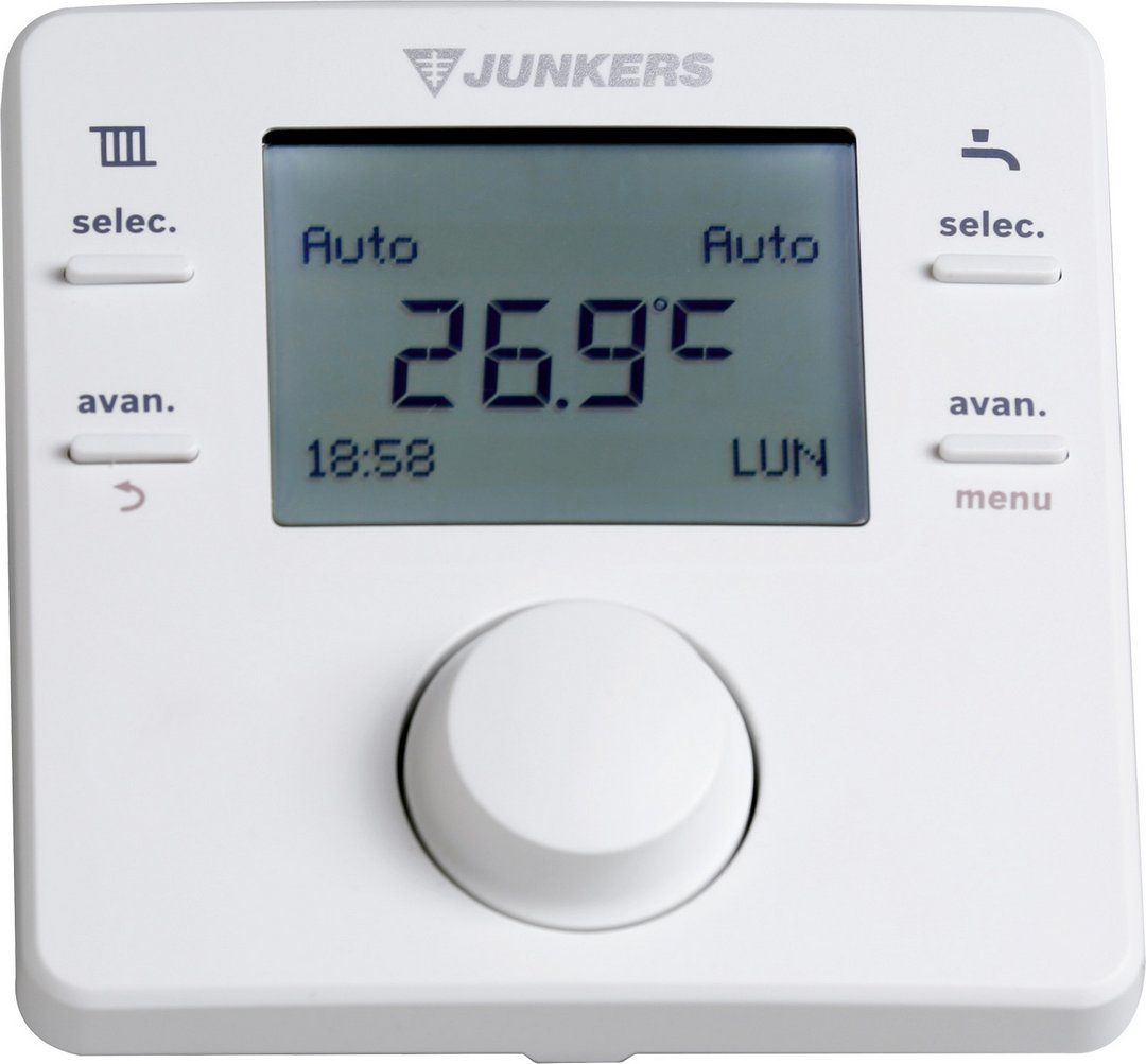 BOSCH Funk-Fernbedienung CR 80 RF Set Raumtemperaturmessung, 95x95x32