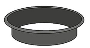 Gummi Manschette individ.3.0 für Siphon zu Duschrinne VIGOUR