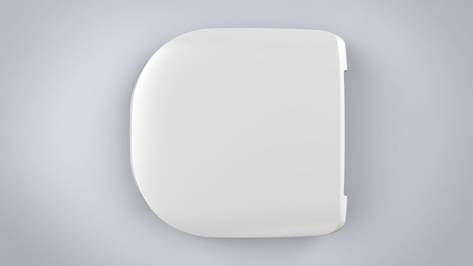Urinaldeckel derby abnehmbar Edelstahlscharn. Absenkautom. weiss VIG.