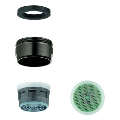 GROHE Mousseur 48159 hard graphite gebürstet