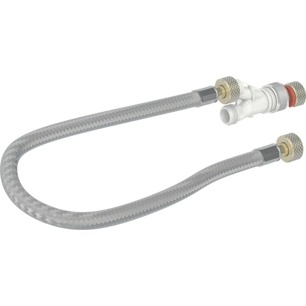 GE Y-Stück inkl. Panzerschlauch zu UP-SPK Sigma 12 cm