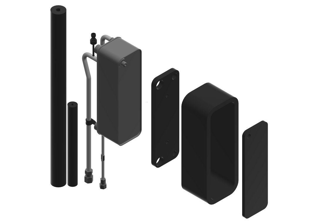 BOSCH Ersatzteil TTNR: 87186454500 Plattenwärmetauscher PHE