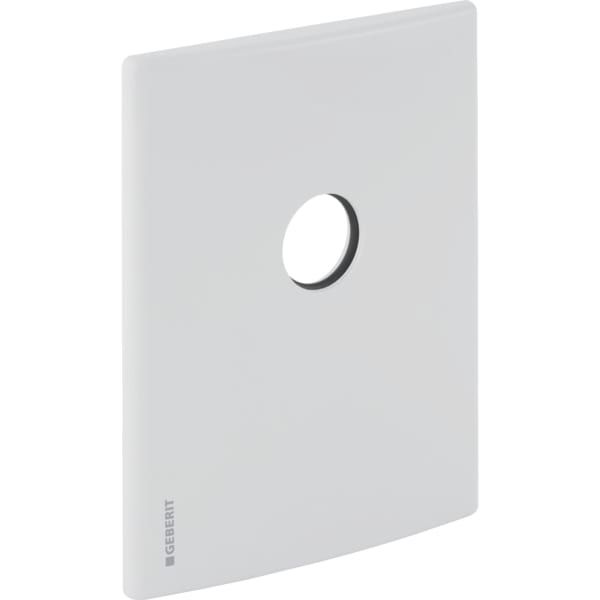 GE Abdeckplatte aus Kunststoff zu UP-Geruchsverschluss für WT weiß-alpin