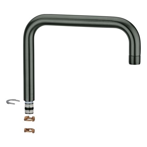 GROHE Auslauf 13096 hard graphite gebürstet