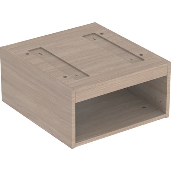 GE Korpus VariForm Unterschrank f. AS-WT mit zwei Schubladen, Eiche