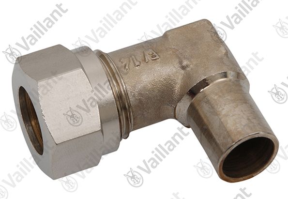 VA Verschraubung, Winkel BW d:15 Anschlusszubehöre ecoTEC plus (DE,AT,CH)