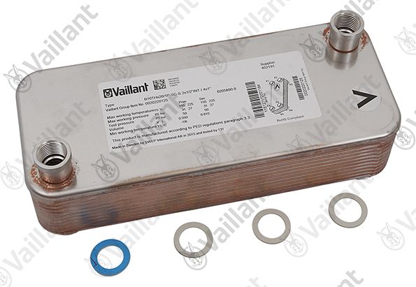 VA Wärmetauscher, BW Vaillant-Nr. 0020233639