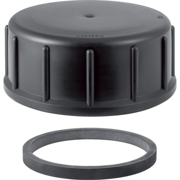 GE PE Verschlusskappe für Reinigungsstücke d90