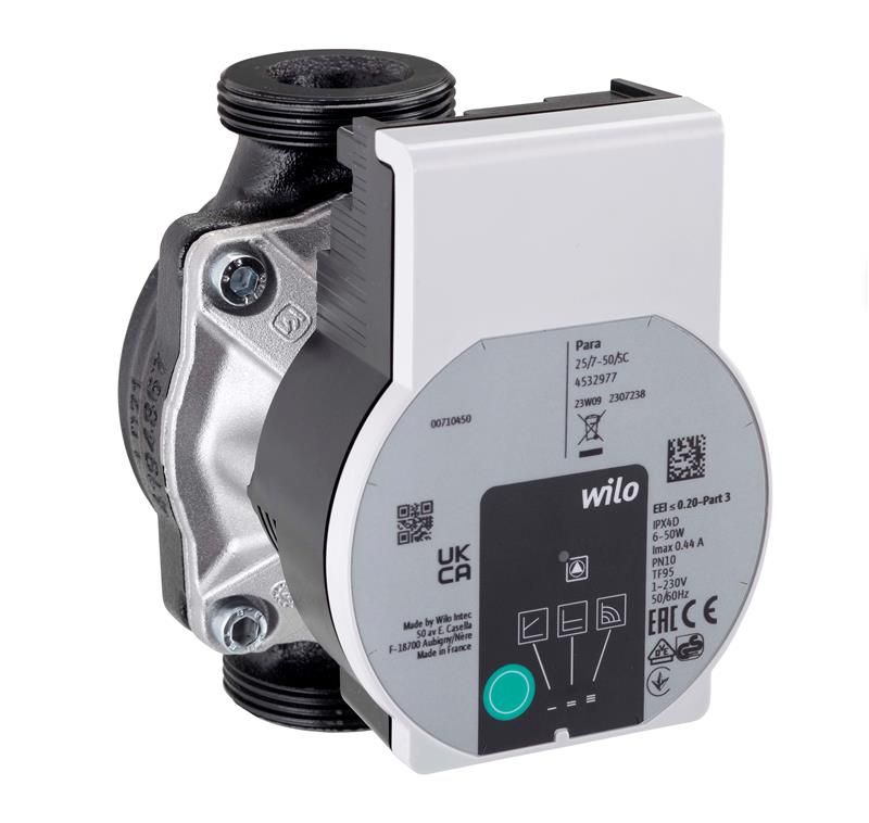 COSMO Ersatzpumpe Wilo Para 25/7 zu COSMO Festwert-Regelstation CFWRSTNN