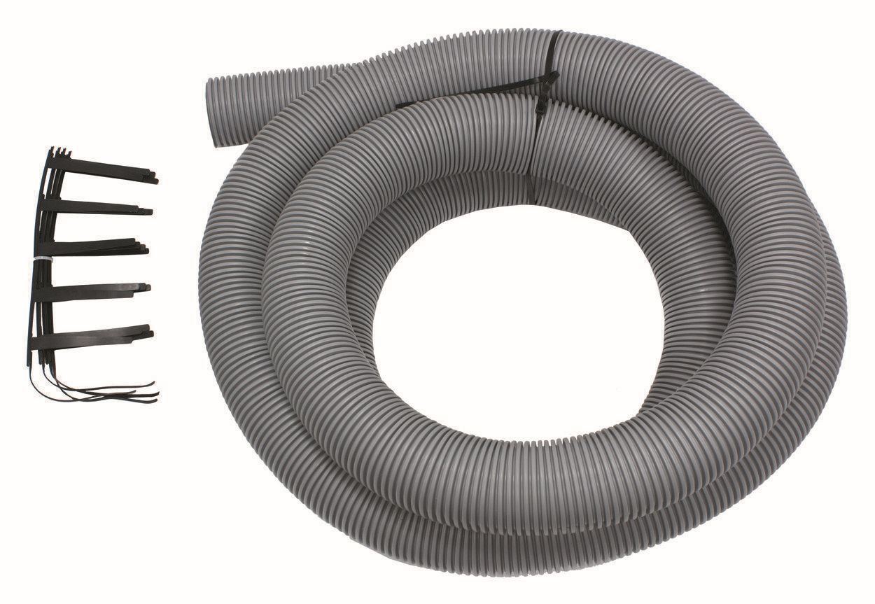 Vaillant Set 6 flex.Abgasleitung DN 100 7,5m flexibles Rohr und 4 Abstandhalter