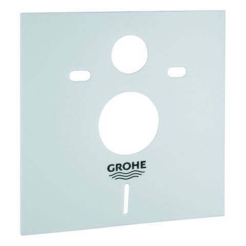 GROHE Schallschutz-Set für WC mit Schallschutzmatte und Gummihülsen