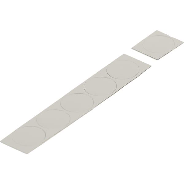 GE Abdeckkleber (6 Stück) D:20mm sand-grau