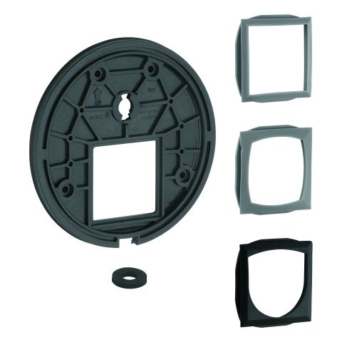 GROHE Montageplatte 48438 für EMH-FMS mit 2-Wege Umstellung