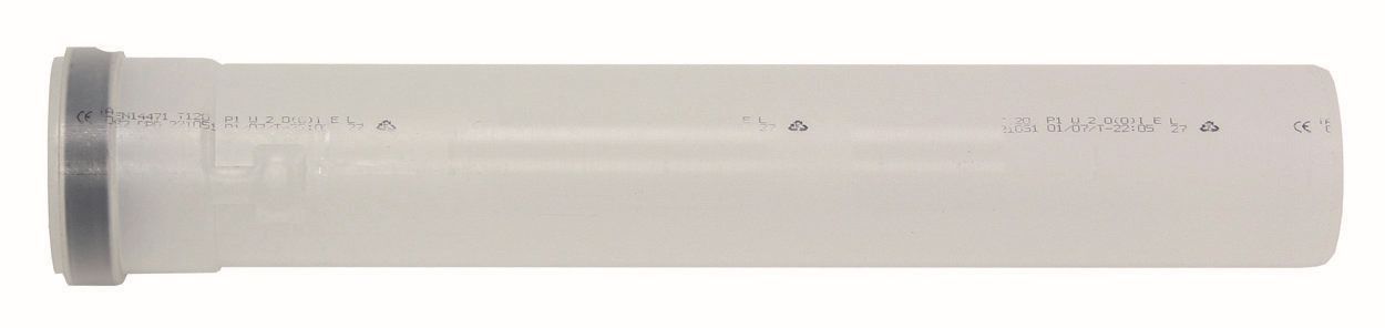 Verlaengerung Vaillant f.Abgasleitung DN 80  0.5 m lang     Vaillant Nr.303252