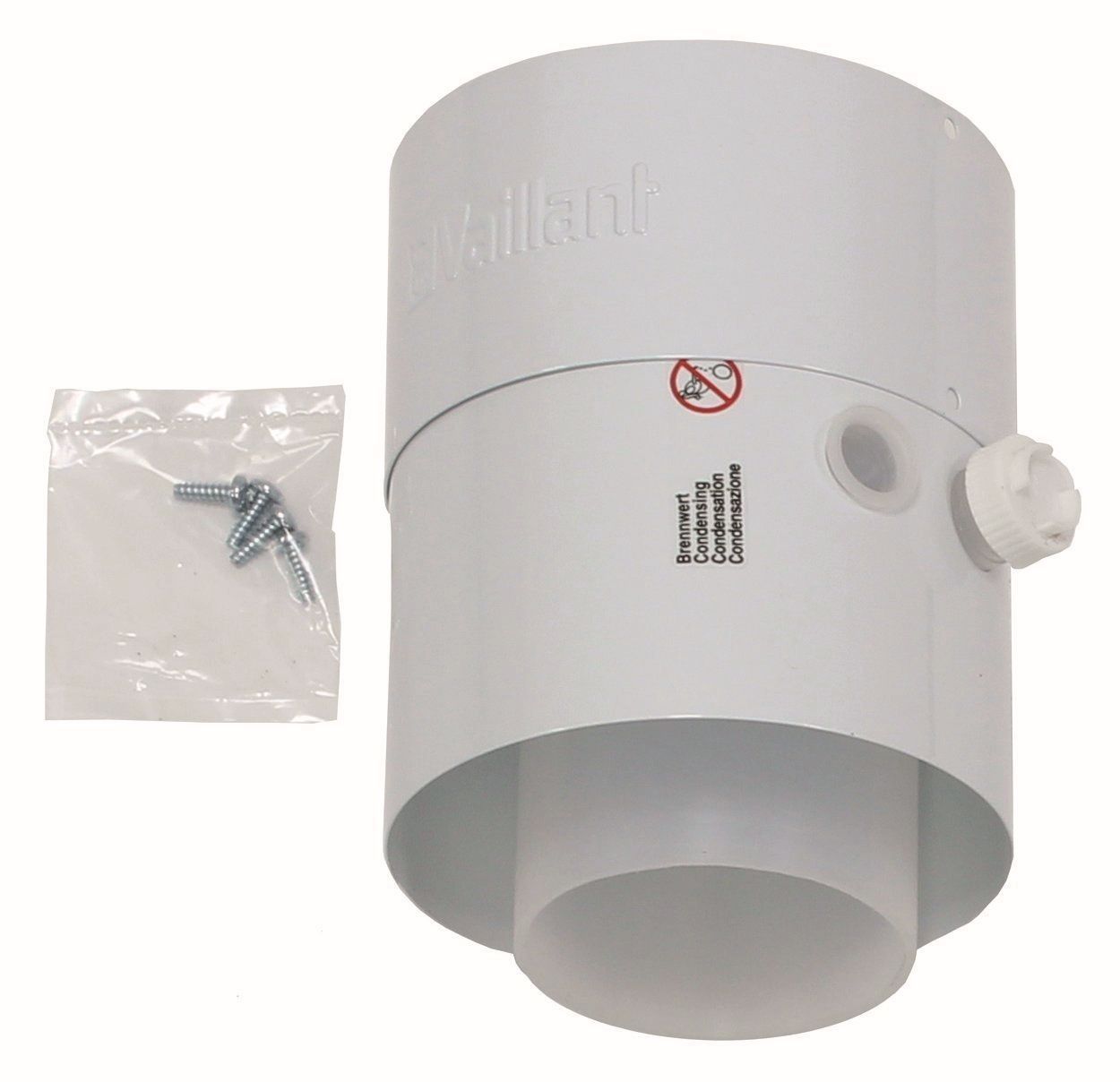 Vaillant Zwischenstück 125/80 für Abgasmessungen Nr. 301369