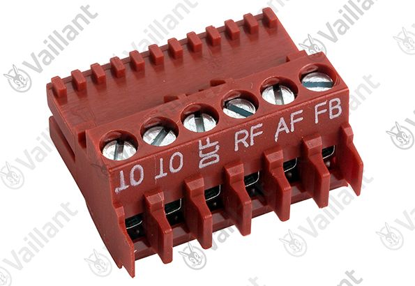 Vaillant Steckverbinder 6 pol.natur Rast 5 + 6 pol