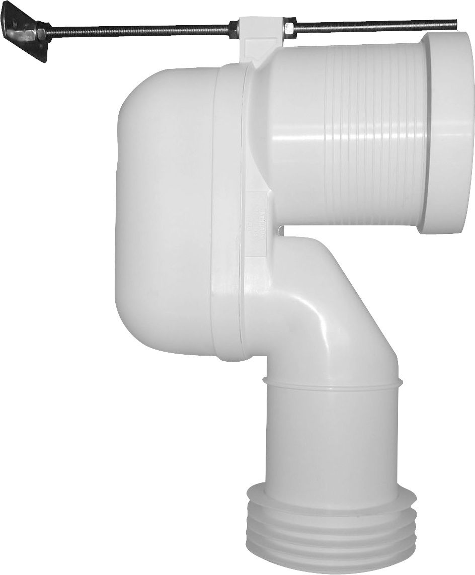 Vario-Ablaufbogen f.Abgang senkrecht Duravit