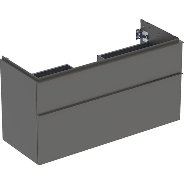GE iCon Unterschrank für WT, 2 Schubl. 118,4x61,5x47,6cm, lava