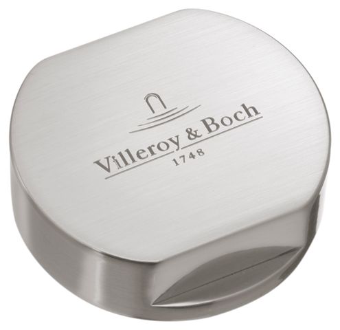 VB Abdeckkappe für Doppeldrehgriff 940525 49x49mm aus Edelstahl gebürstet
