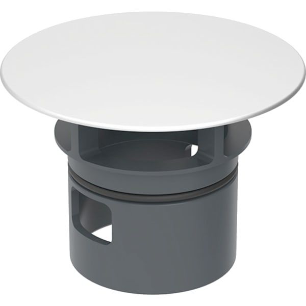 Ventilabdeckung Clou Geberit seidenglanz-verchromt