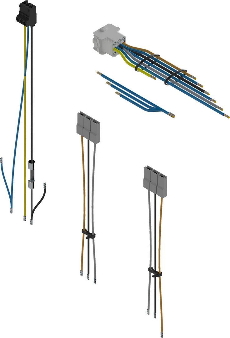 BOSCH Ersatzteil TTNR: 8738213786 Kabel-Set (Elektrischer Zuheizer 5,85kW)