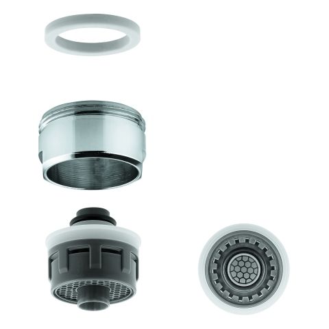 GROHE Mousseur 48379 Außengewinde M24x1 f.GROHE Blue chrom