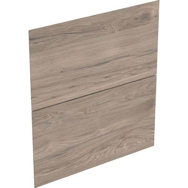GE Set Schubl.-Frt für ONE Seitenschrank zwei Schubl., B:45cm, Nussbaum hickory