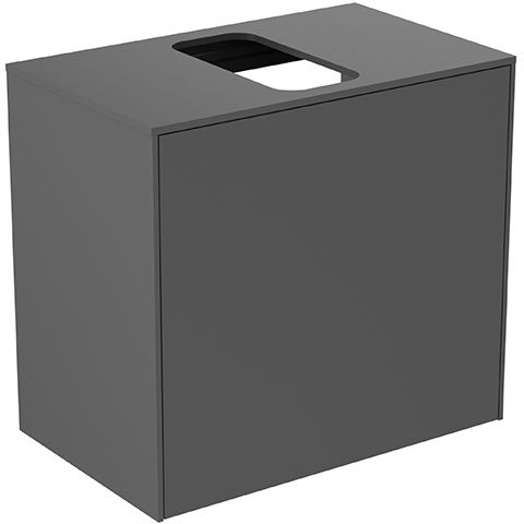IS Schubladenfront Conca für WTU 580x536mm Anthrazit, Alte Nr.2019
