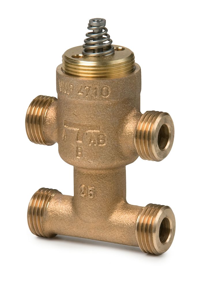 Siemens VMP47.10-1,6 3-Weg-Kleinventil PN16 DN10 Kvs1,6 mit T-Bypass