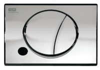 WC-Betätigungsplatte MEPA Ellipse 950 Air-WC Glanzchrom