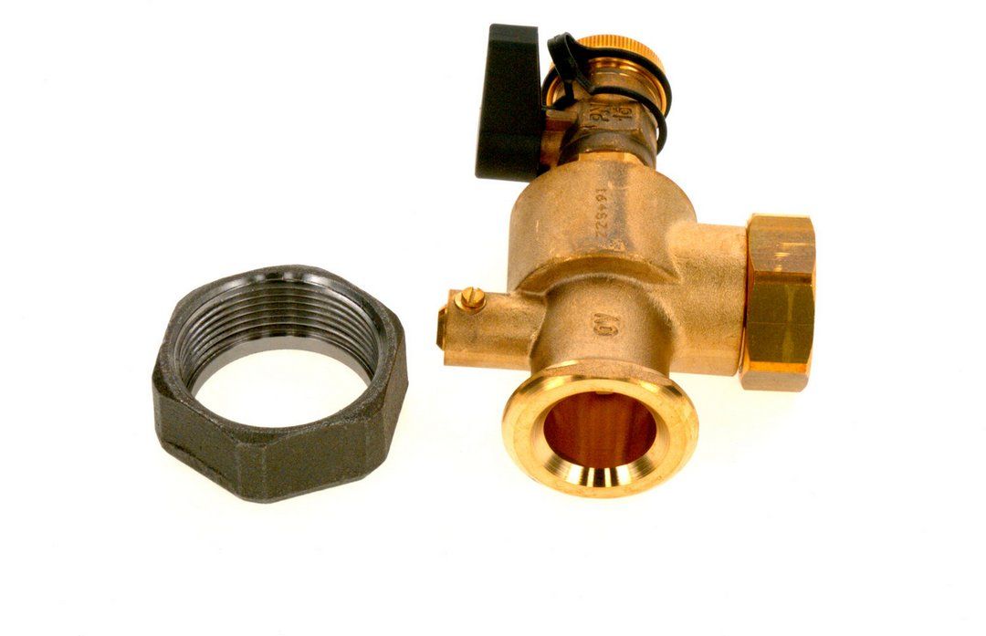 BOSCH Ersatzteil TTNR: 5681140 Rückschlagventil Eckform G1"-1 1/2"