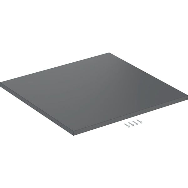 GE Abdeckplatte für iCon Seitenschrank B:45cm, lava matt
